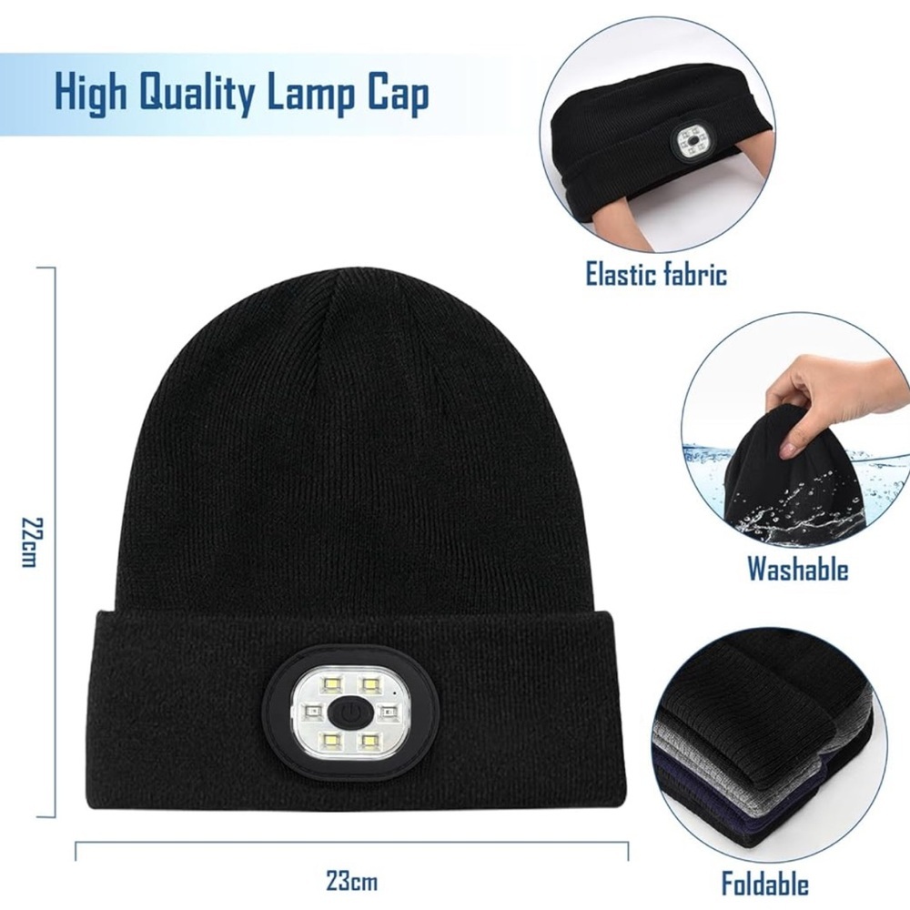High Quality Black LED Lamp Cap